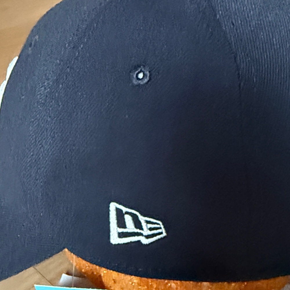 TEAM CLASSIC NEW ERA MLB NEW YORK YANKEES BASEBALL CAP HAT NAVY & WHITE SIZE M-L - Picture 6 of 13